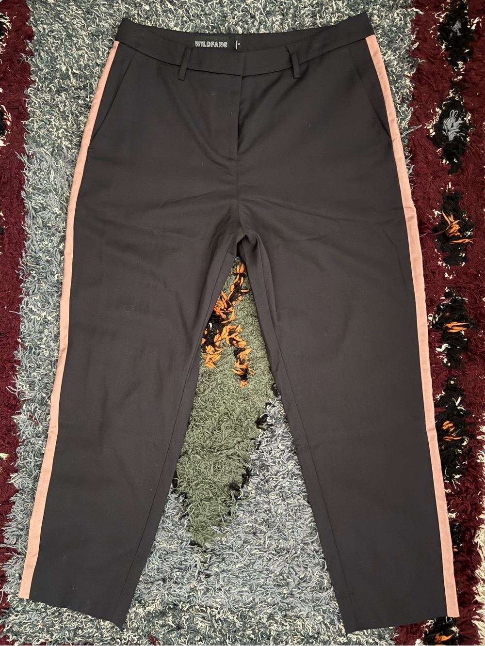 Wildfang Emperor Color Block Slim Crop Pant - Picture 2 of 4